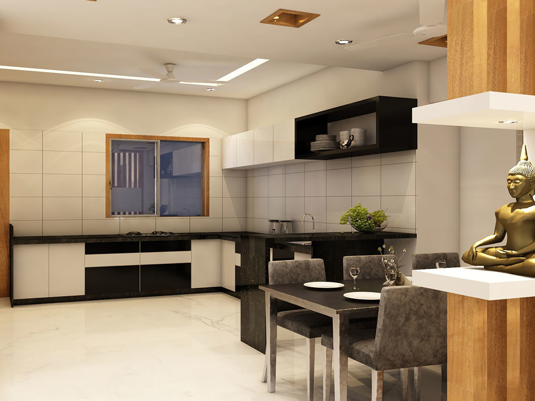 Haresh BhaiThe experience of a dream world steeped in the Indian architectural tradition, in a Dumas silhouetted by the sea. - ArtqoraWe make your dream house - We make your dream house