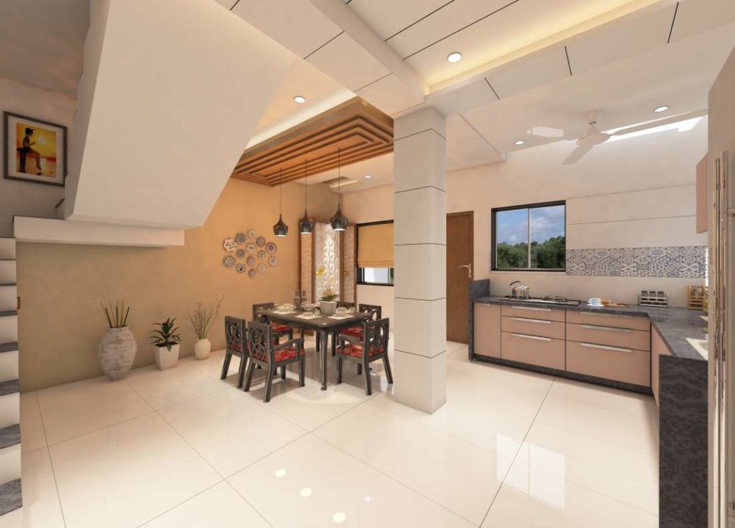 Lakshmidarshan  BungalowThe experience of a dream world steeped in the Indian architectural tradition, in a Dumas silhouetted by the sea. - ArtqoraWe make your dream house - We make your dream house